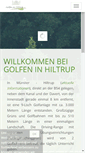 Mobile Screenshot of golfen-in-hiltrup.de